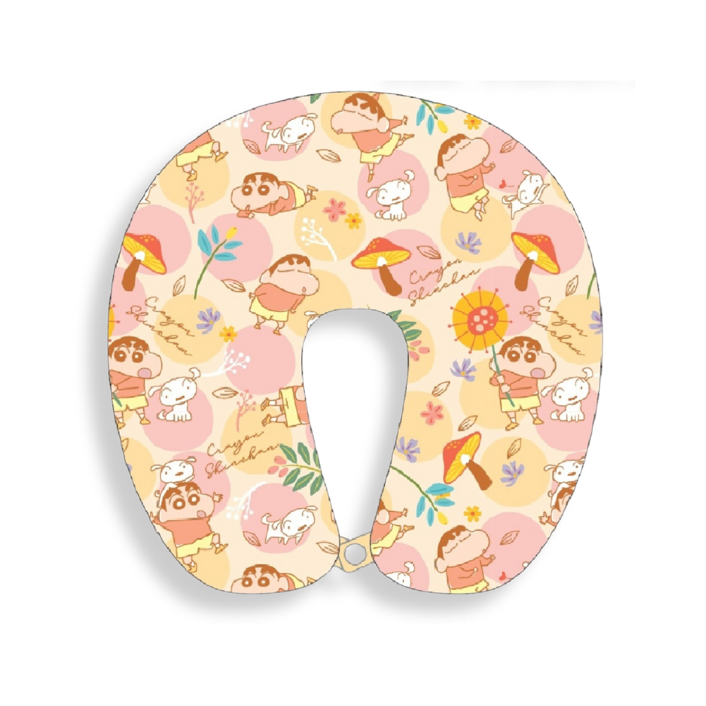Crayon Shin-Chan Reversible Cushion & Neck Pillow