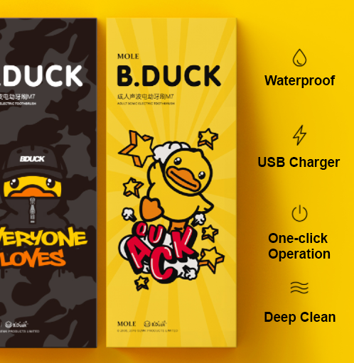 MOLE x B.Duck Electric Toothbrush
