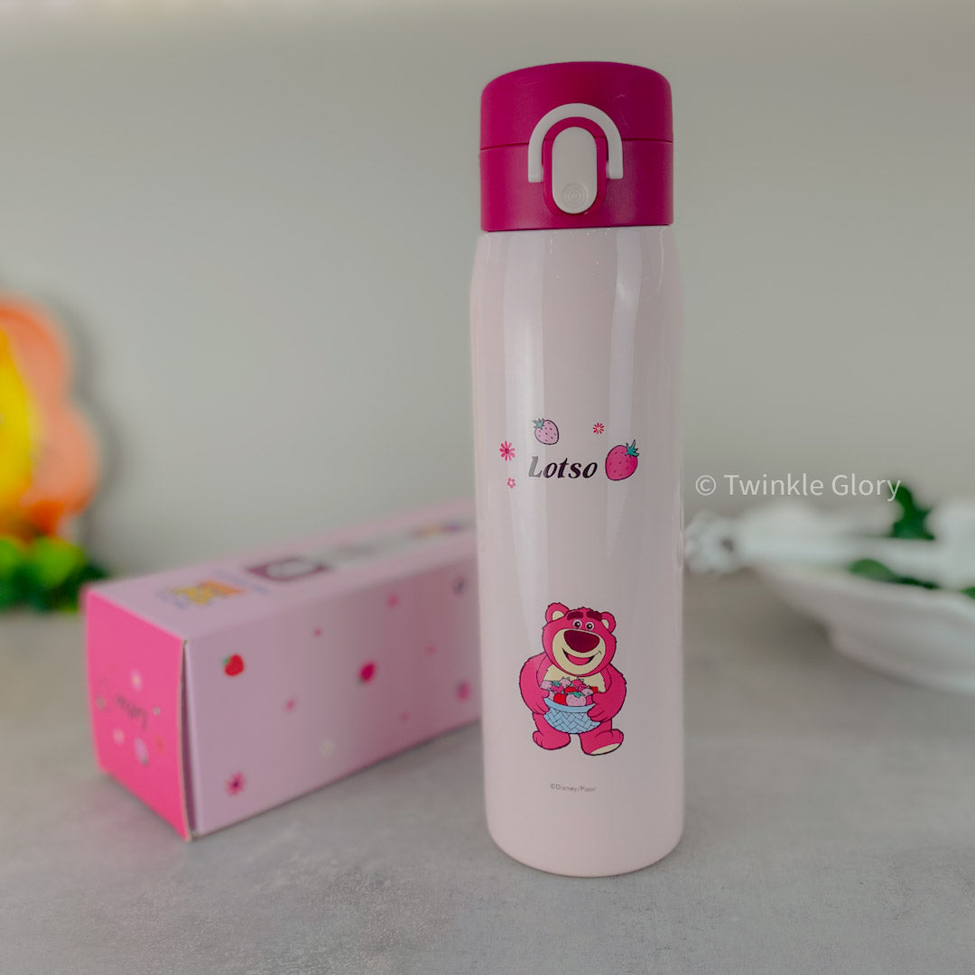 Disney Pixar Toy Story Lotso Thermos Vacuum Insulated Bottle 500ml