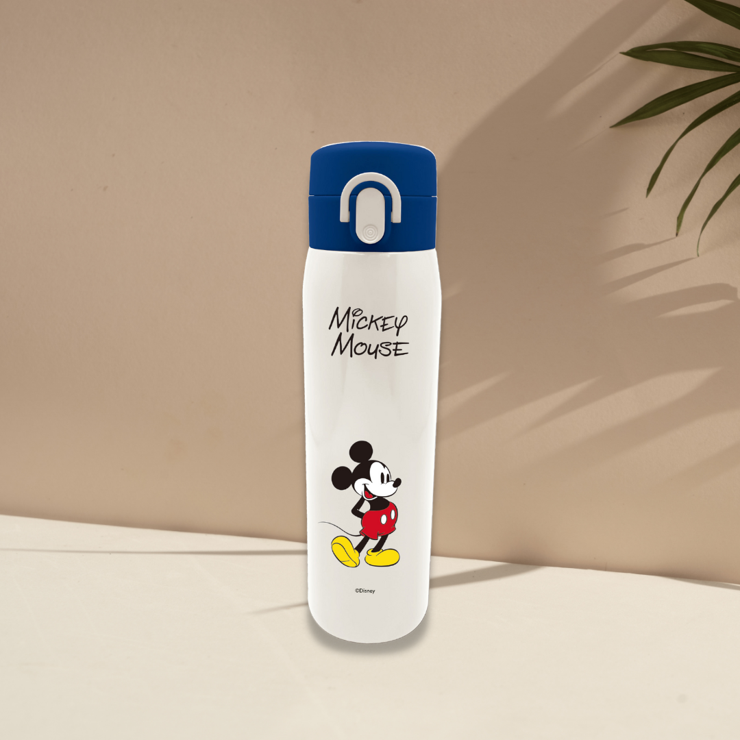 Stainless Steel Thermos Vacuum Insulated Bottle 500ML with the Disney Mickey Mouse design