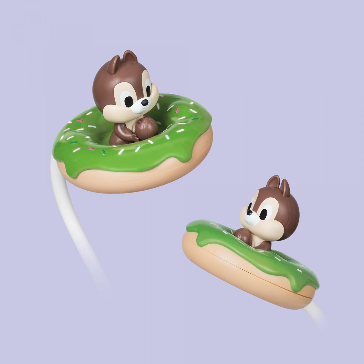 Disney Chip 'n' Dale Matcha Doughnut USB Rechargeable LED Light