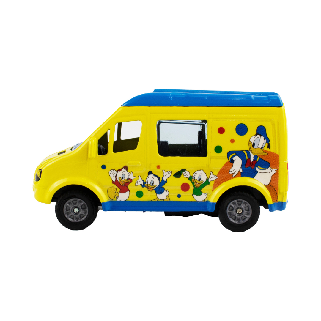 Disney Donald Duck Mini Mechanical Car Toy Station Wagon