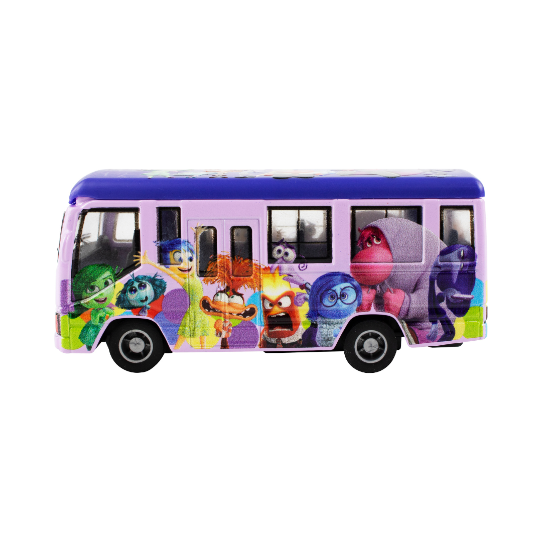 Disney Inside Out 2 Mini Mechanical Car Toy Bus