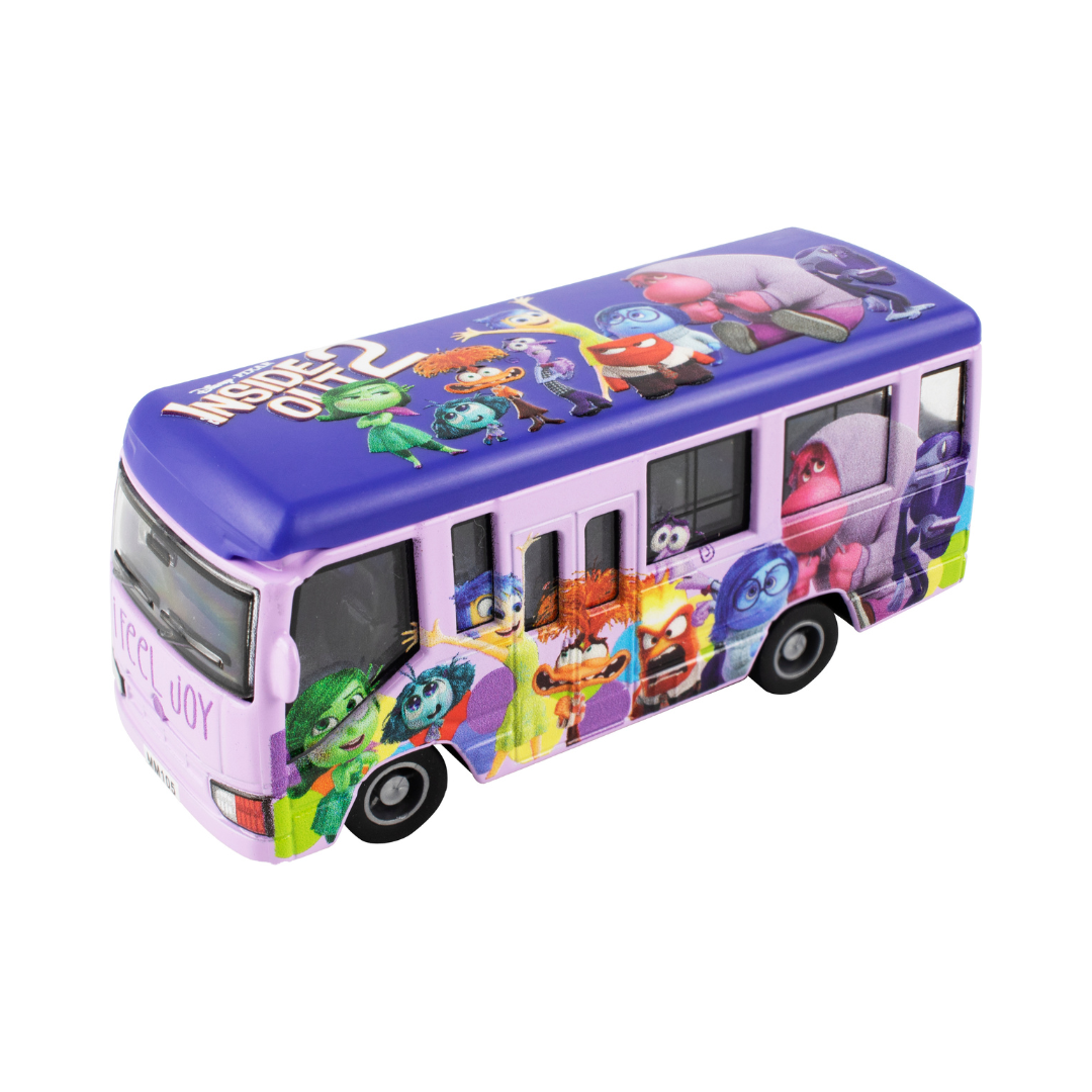 Disney Inside Out 2 Mini Mechanical Car Toy Bus