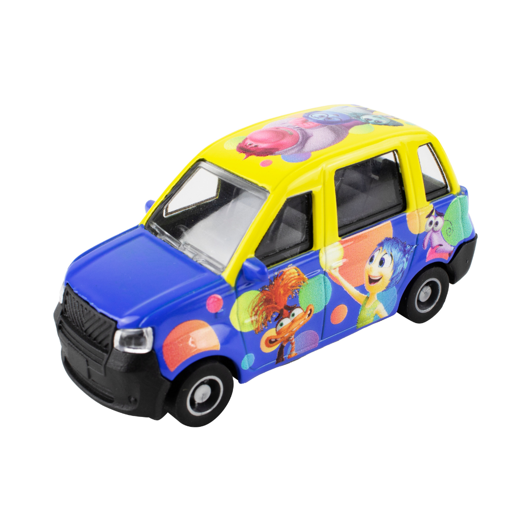 Disney Inside Out 2 Mini Mechanical Car Toy Taxi