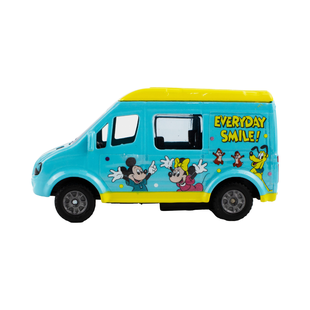 Disney Mickey Mouse Mini Mechanical Car Toy Station Wagon
