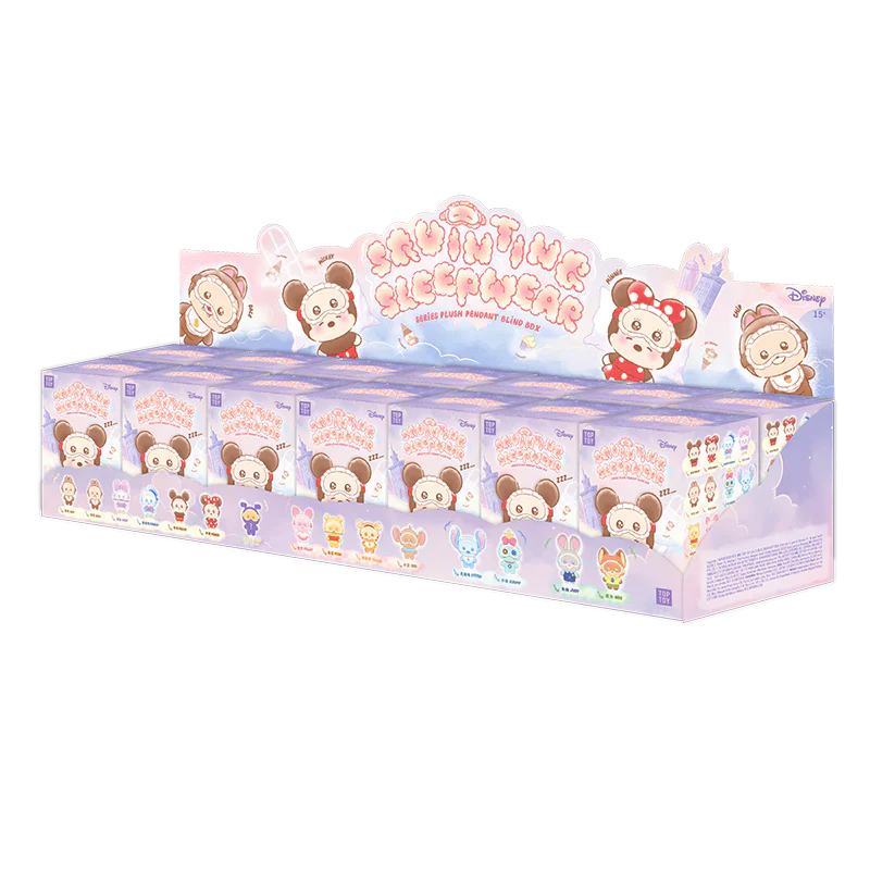 Disney Smiling Eyes Sleepwear Series Plush Pendant Blind Box