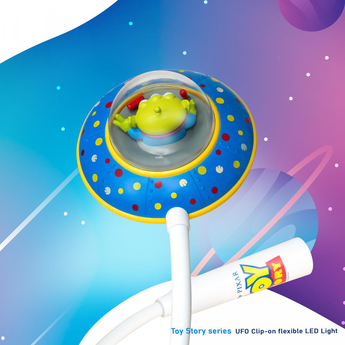 Disney Pixar Toy Story Alien Spaceship USB Rechargeable LED Light