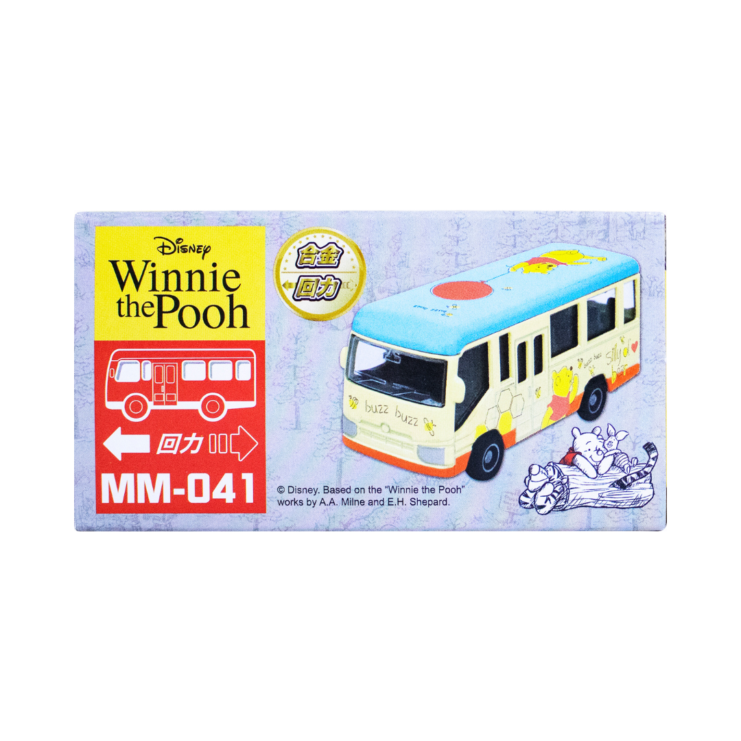 Disney Winnie The Pooh Mini Mechanical Car Toy Bus