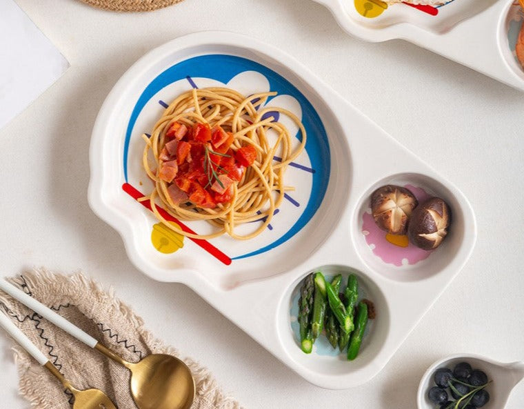 Doraemon Children Tableware Plate