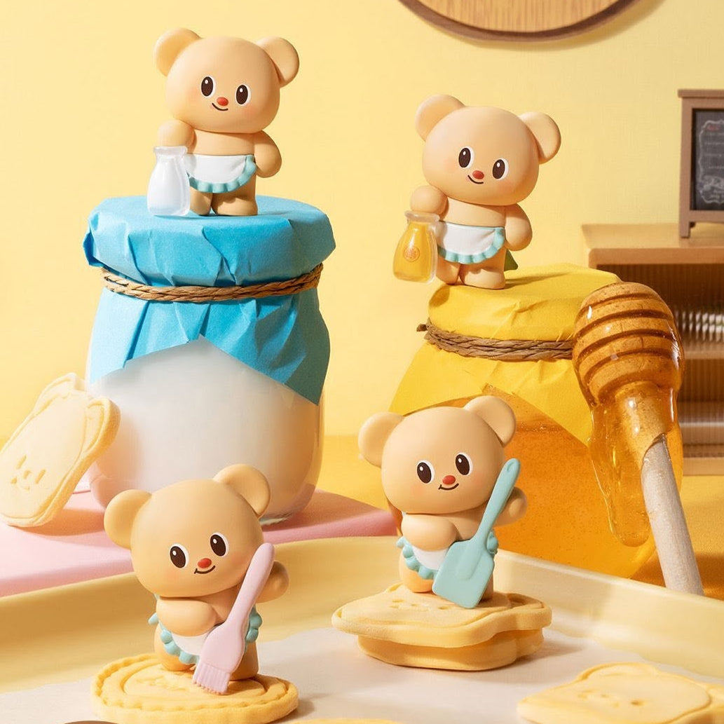Funism Butterbear Baked with Love Series Cubby Face