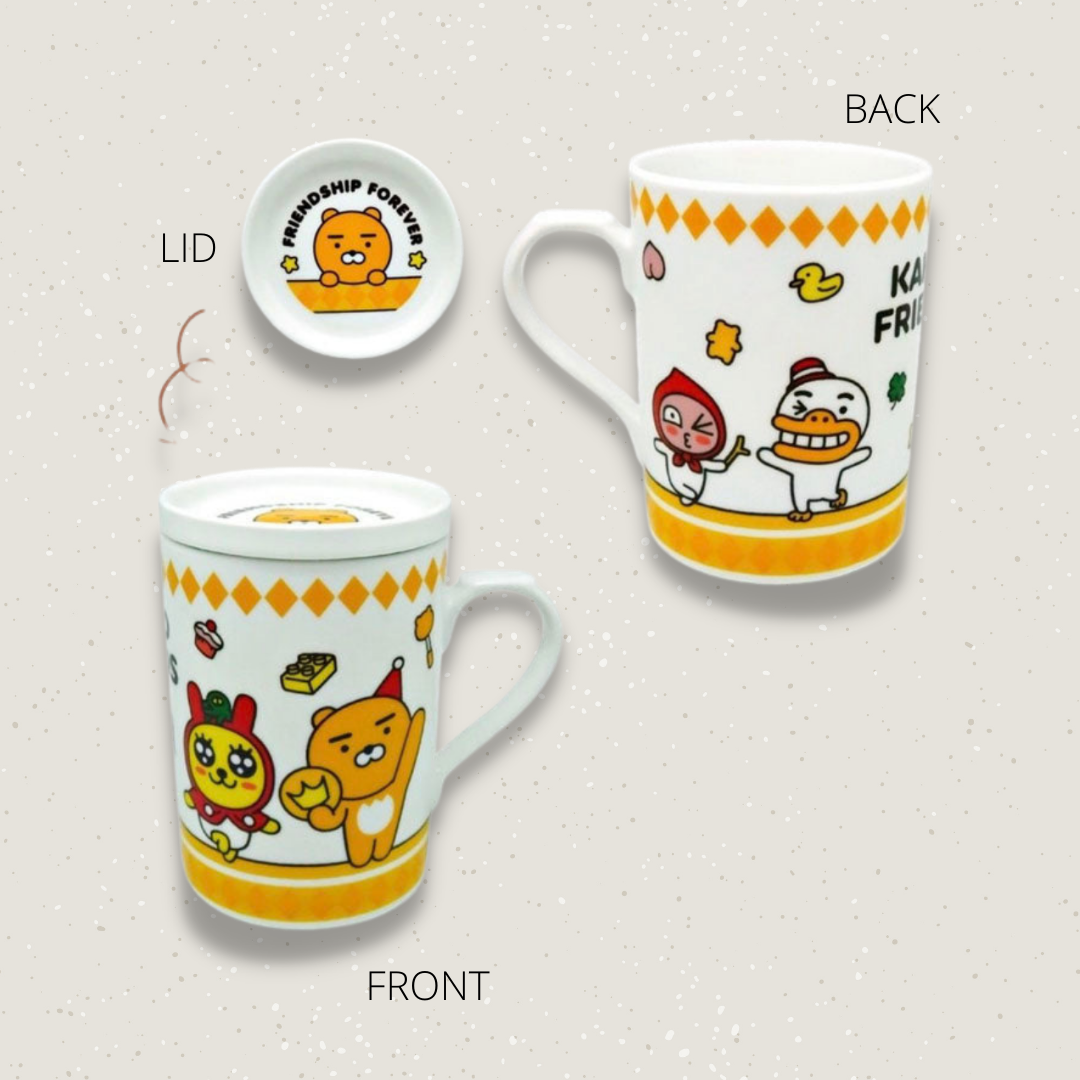Kakao Friends Character Designs Ceramic Mug