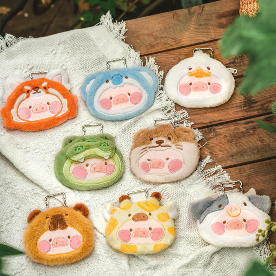 LuLu The Piggy Animal Party Series Plush Pouch Blind Box