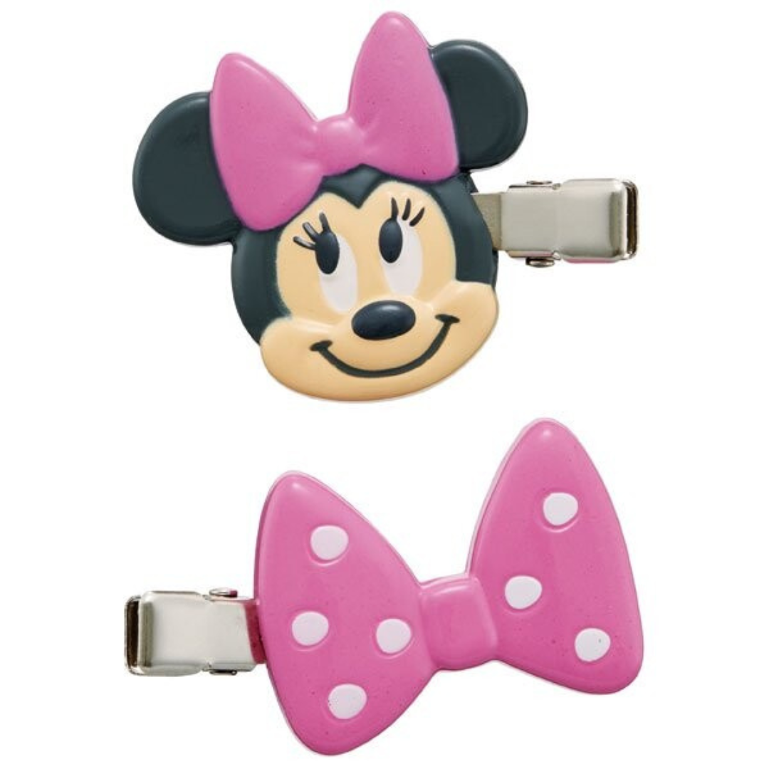 Skater Disney Minnie Mouse Bangs Clip Set (2 pcs)