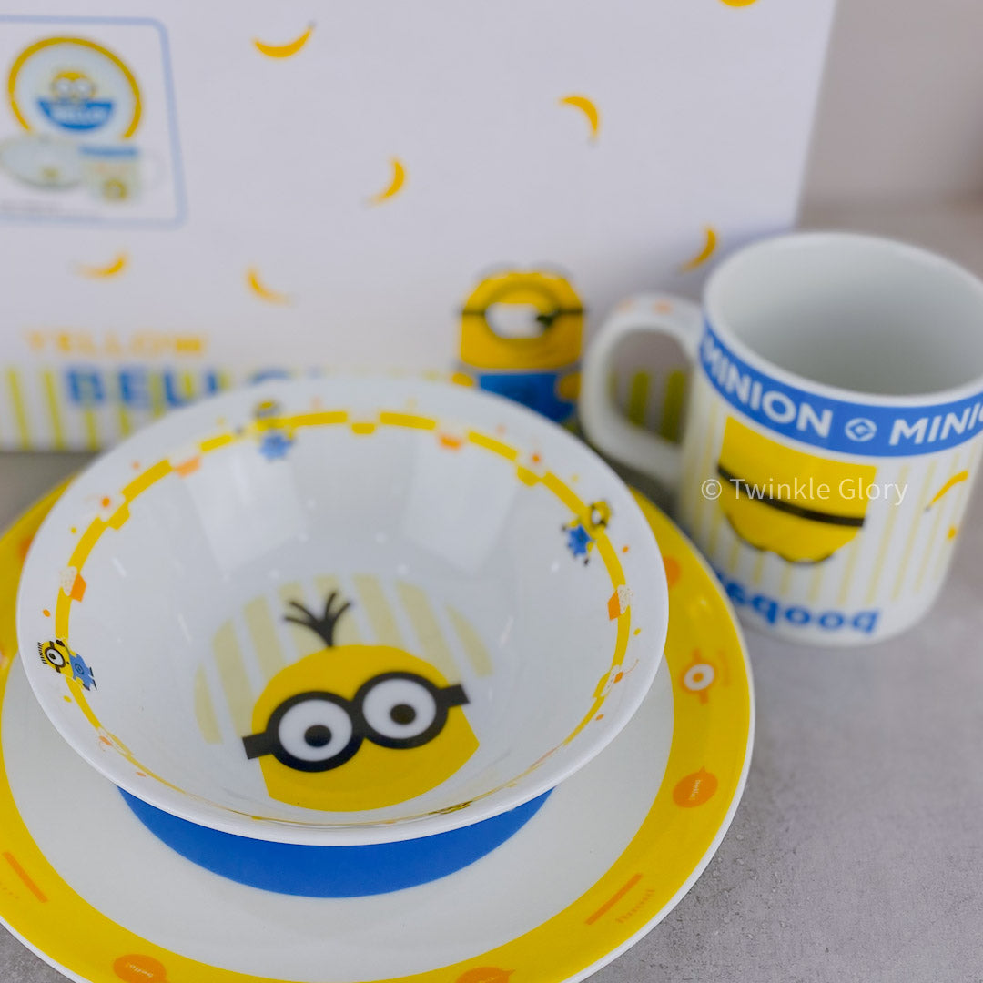 Minions Ceramic Dinner Set 3 pcs