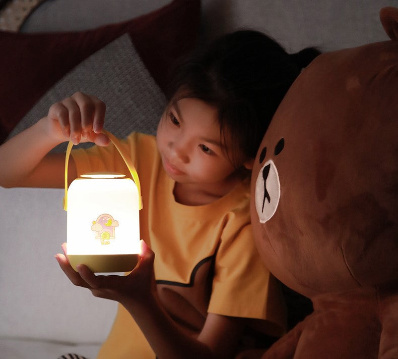 NVC Line Friends Round Handle Soft Night Light