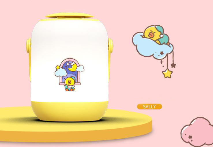 NVC Line Friends Round Handle Soft Night Light
