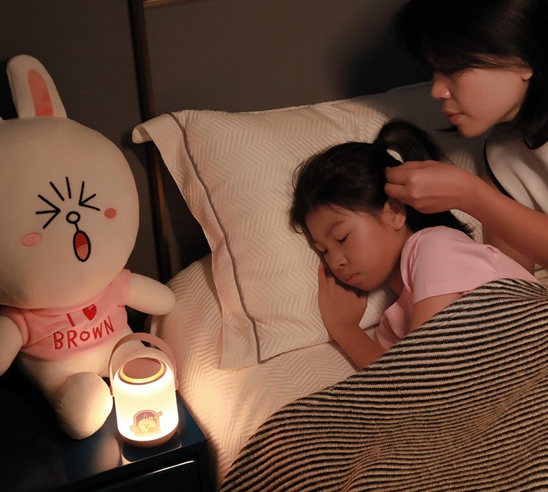 NVC Line Friends Round Handle Soft Night Light