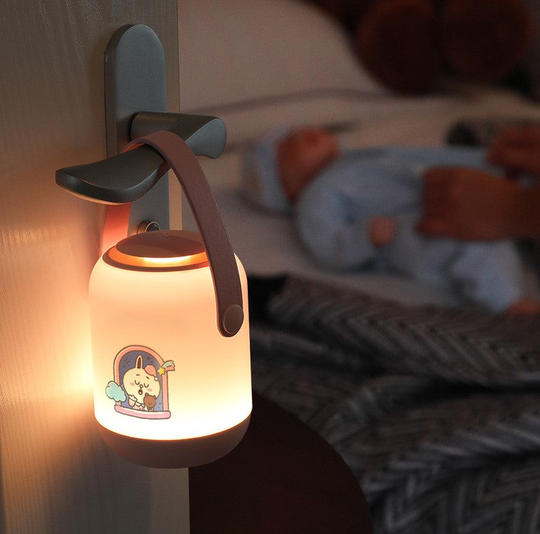 NVC Line Friends Round Handle Soft Night Light