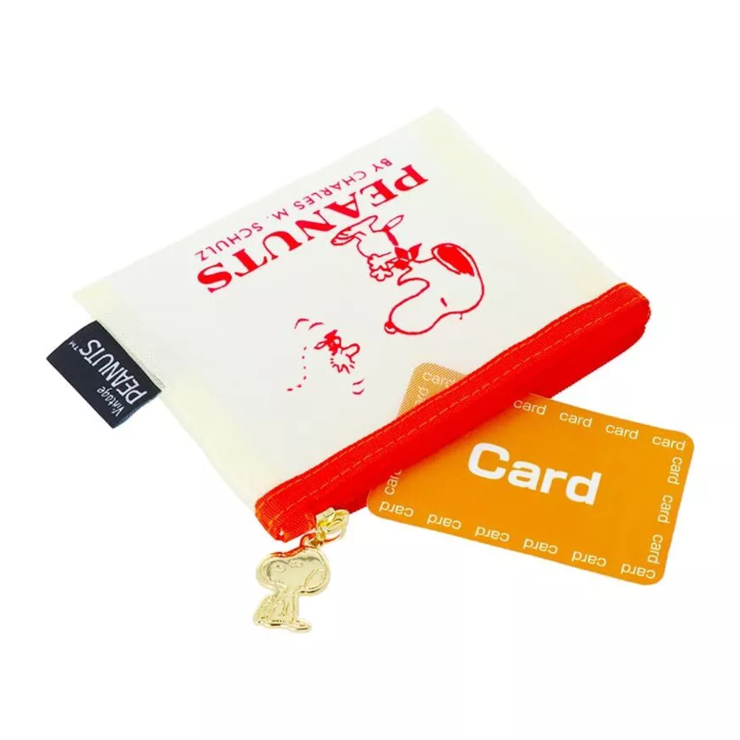 Peanuts Snoopy White Mini Pouch