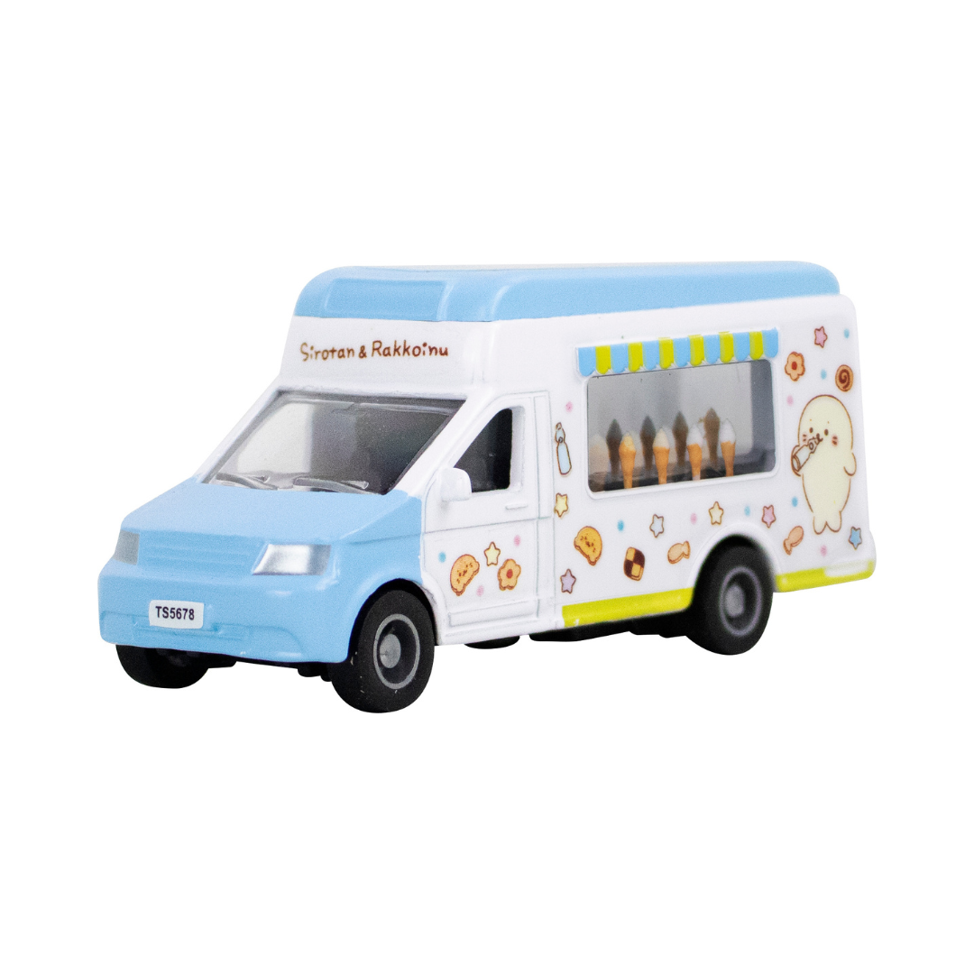 Sirotan Mini Mechanical Car Toy Bus Ice Cream Van
