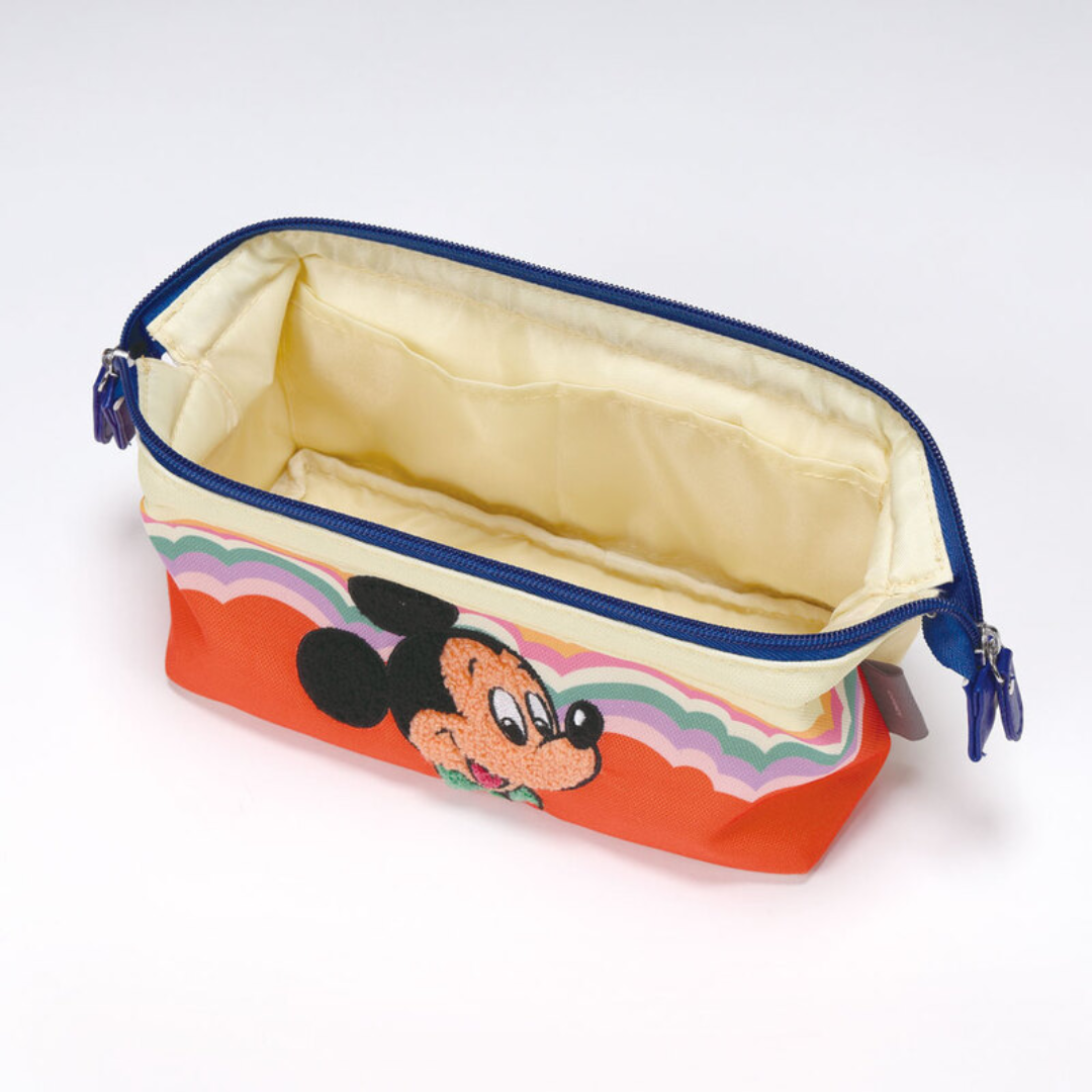 Skater Disney Mickey Mouse Retro Series Polyester Pouch Bag