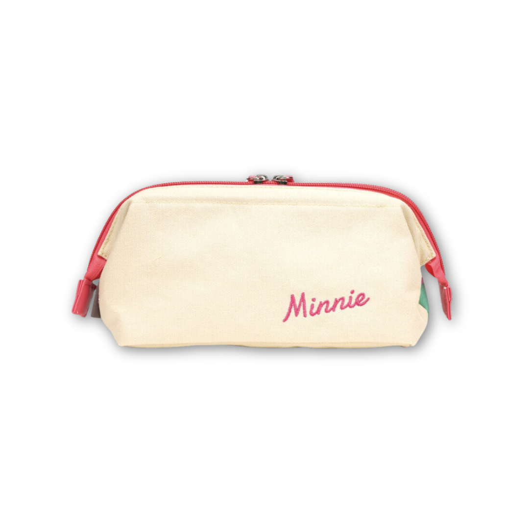 Skater Disney Minnie Mouse Retro Series Polyester Pouch Bag