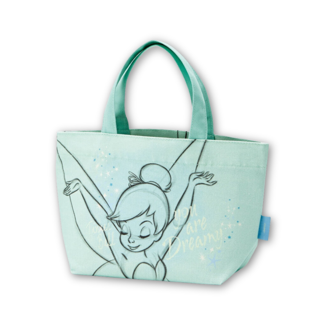 Skater Disney Tinker Bell Peter Pan Canvas Lunch Bag