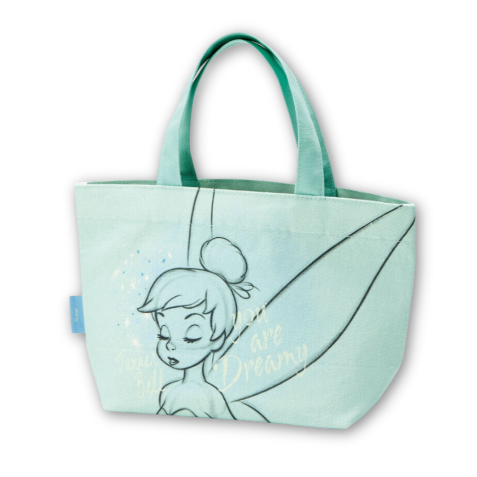 Skater Disney Tinker Bell Peter Pan Canvas Lunch Bag