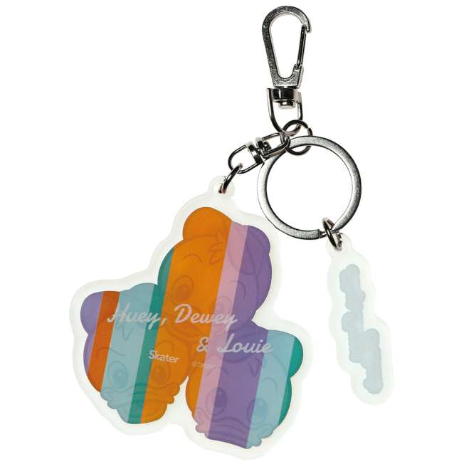 Skater Disney Huey, Dewey, and Louie Keychain