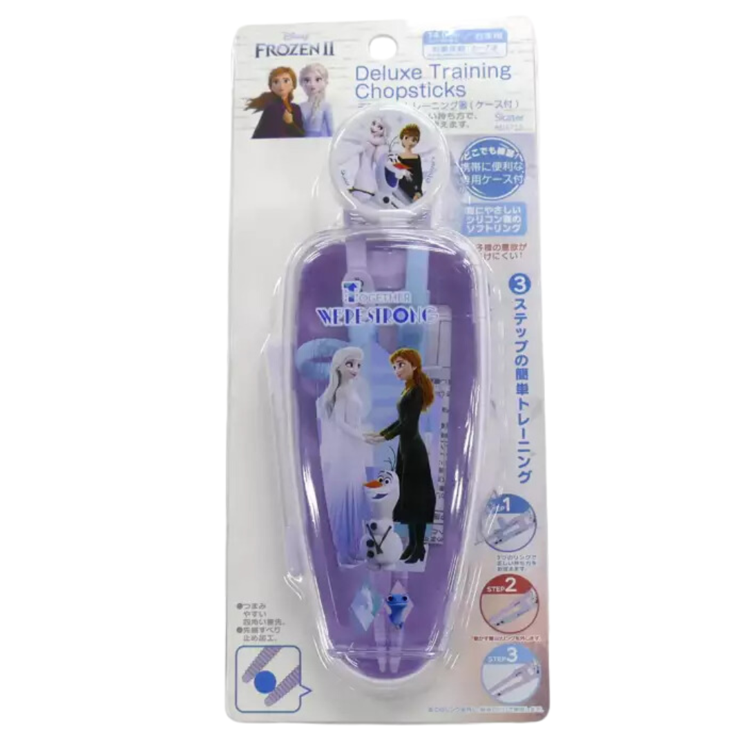 Skater Disney Princess Frozen Training Chopsticks with Case