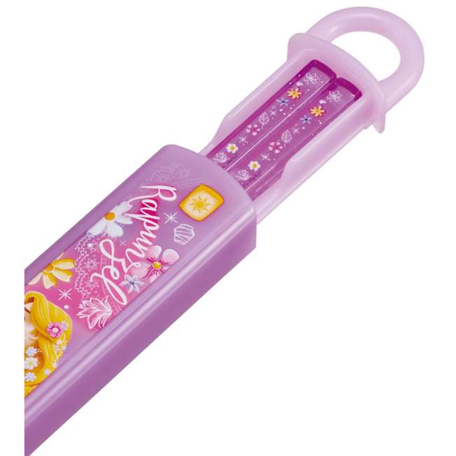 Skater Disney Princess Rapunzel Children Chopsticks Box Case Set