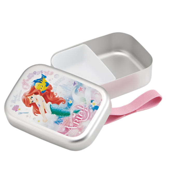 Skater Disney Princess The Little Mermaid Ariel Aluminium Bento Lunch Box 370ml