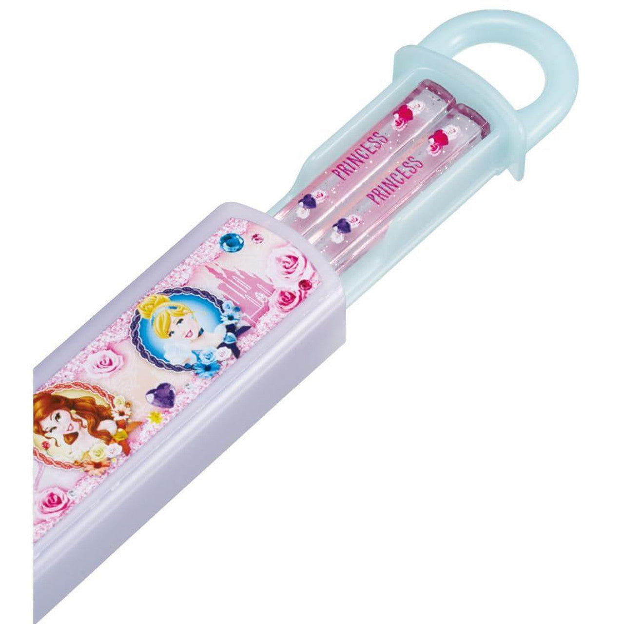 Skater Disney Princesses Children Chopsticks Box Case Set