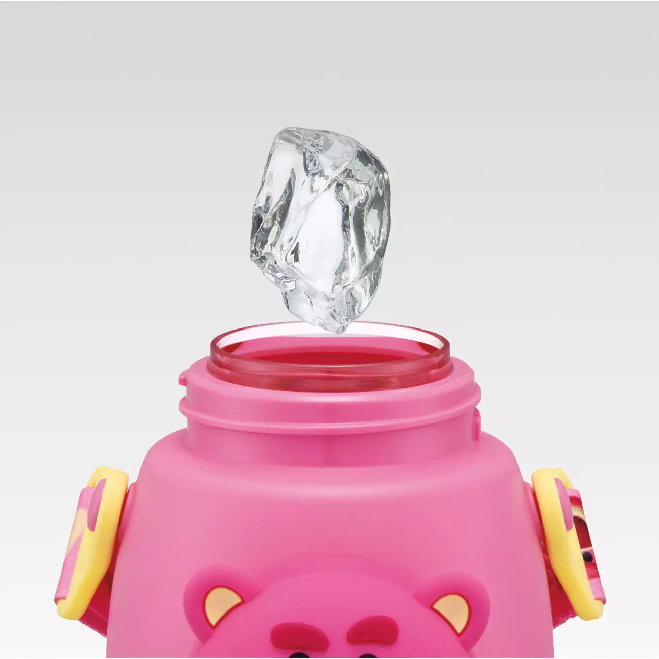 Skater Disney Tsum Tsum Lotso 3D Mascot Straw Bottle 590ml