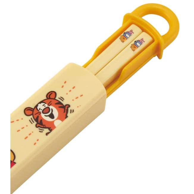 Skater Disney Winnie The Pooh Children Chopsticks Box Case Set