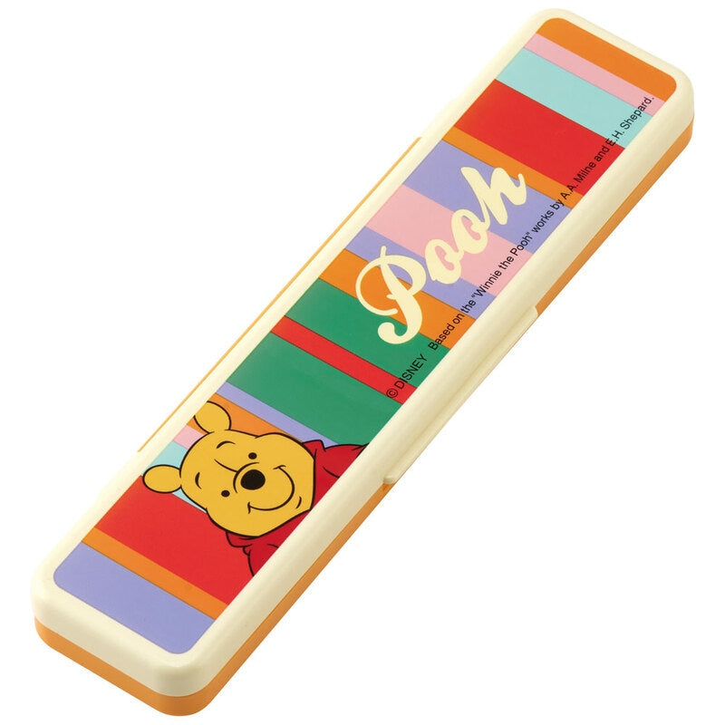Skater Disney Winnie The Pooh Chopsticks and Spoon Cutlery set 18cm