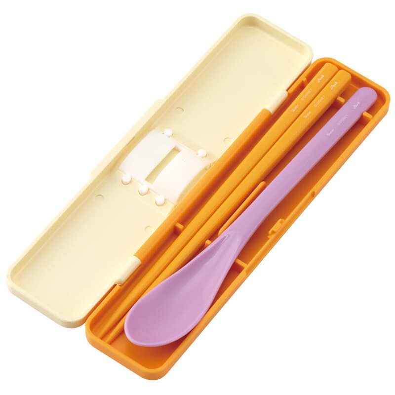 Skater Disney Winnie The Pooh Chopsticks and Spoon Cutlery set 18cm
