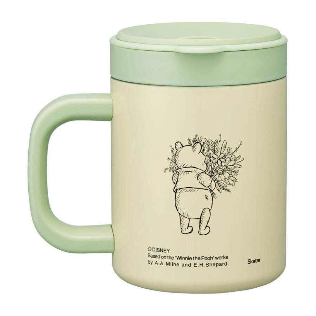 Skater Disney Winnie The Pooh Stainless Steel Mug with Inner Cup 330ml