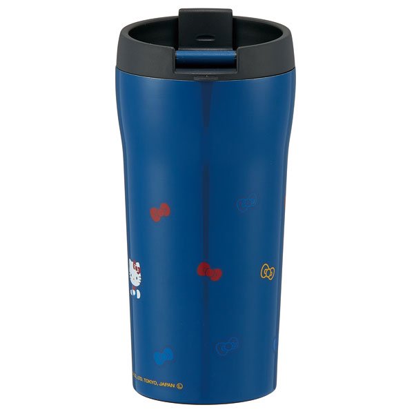 Skater Hello Kitty Lightweight Stainless Steel Coffee Mug Bottle 360ml