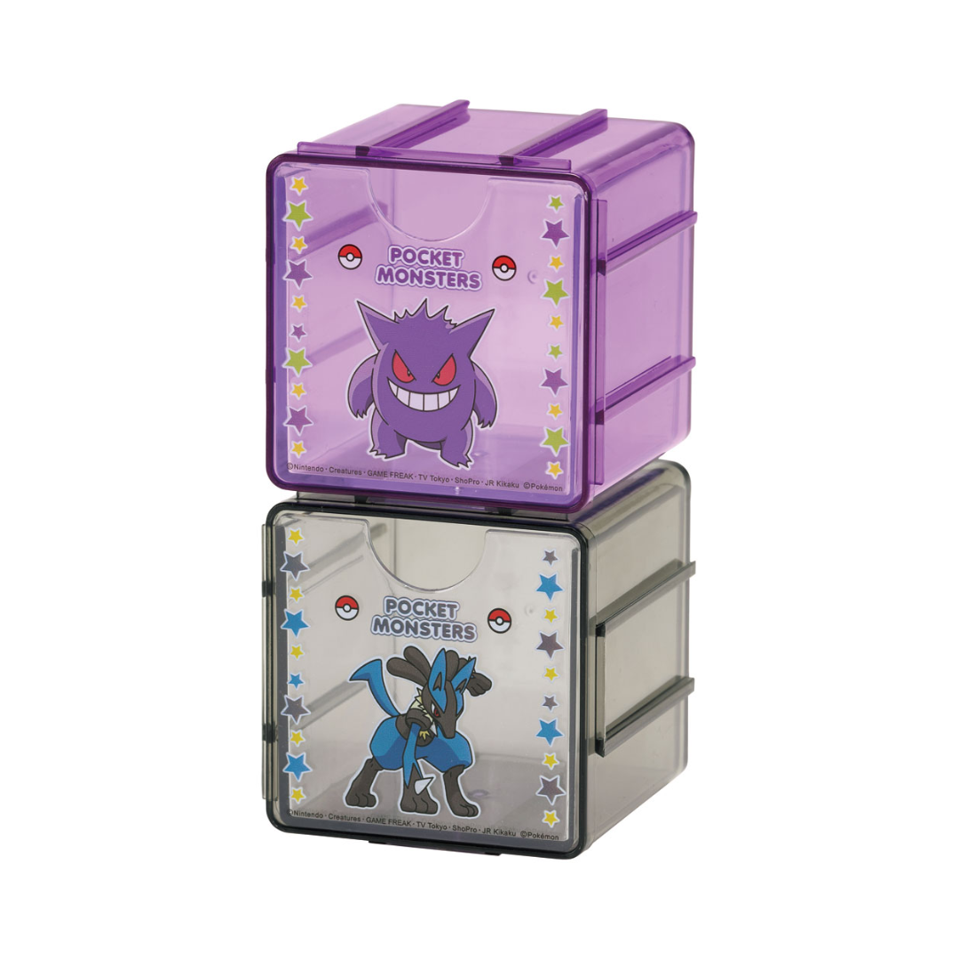 Skater Pokémon Lucario and Gengar Storage Drawers