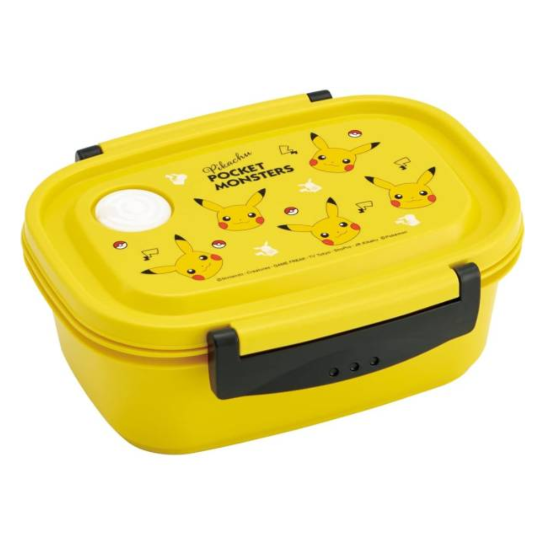 Skater Pokémon Pikachu Face Pattern Bento Lunch Box 550ml