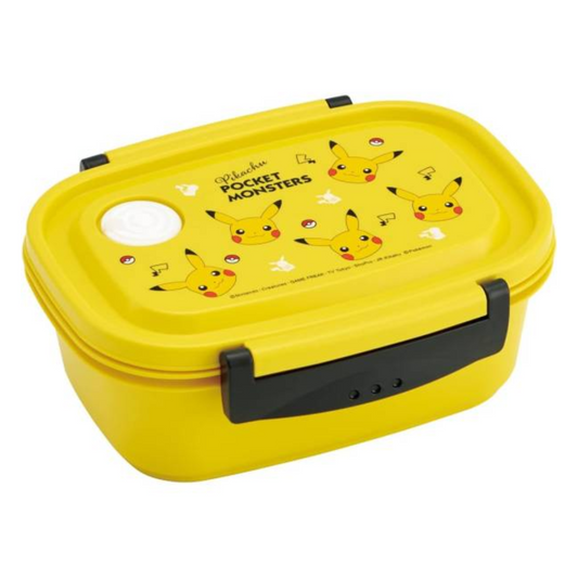 Skater Pokémon Pikachu Face Pattern Bento Lunch Box 550ml