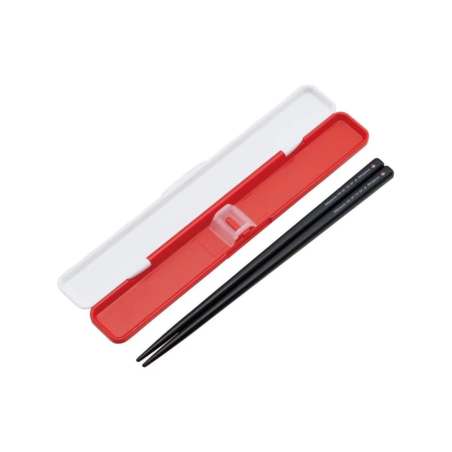Skater Pokémon Poke ball with Pikachu Children Chopsticks Box Case Set