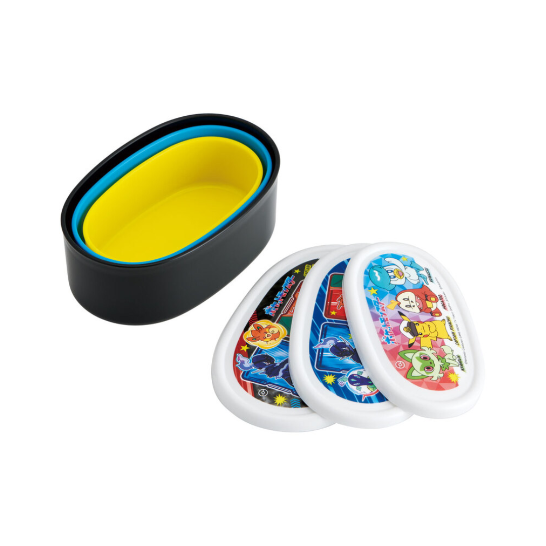 Skater Pokemon Sealed Kids Container 3pc Set
