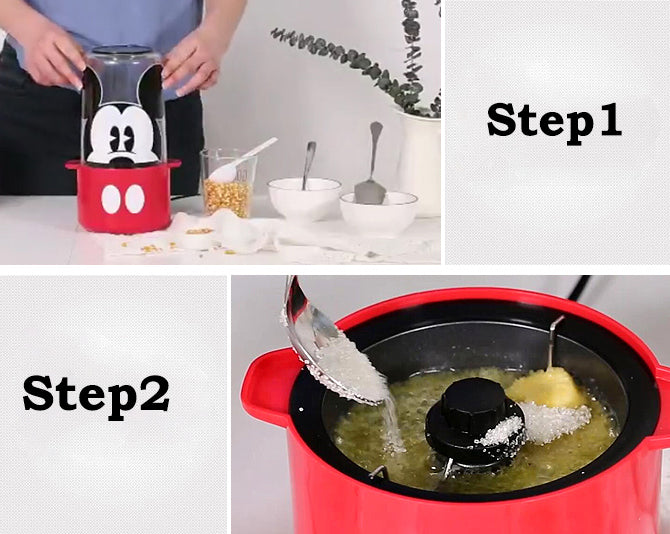 Cartoon Characters Popcorn Maker