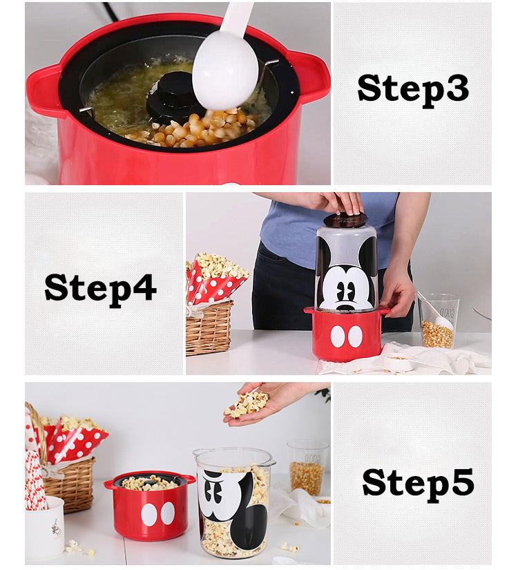 Cartoon Characters Popcorn Maker