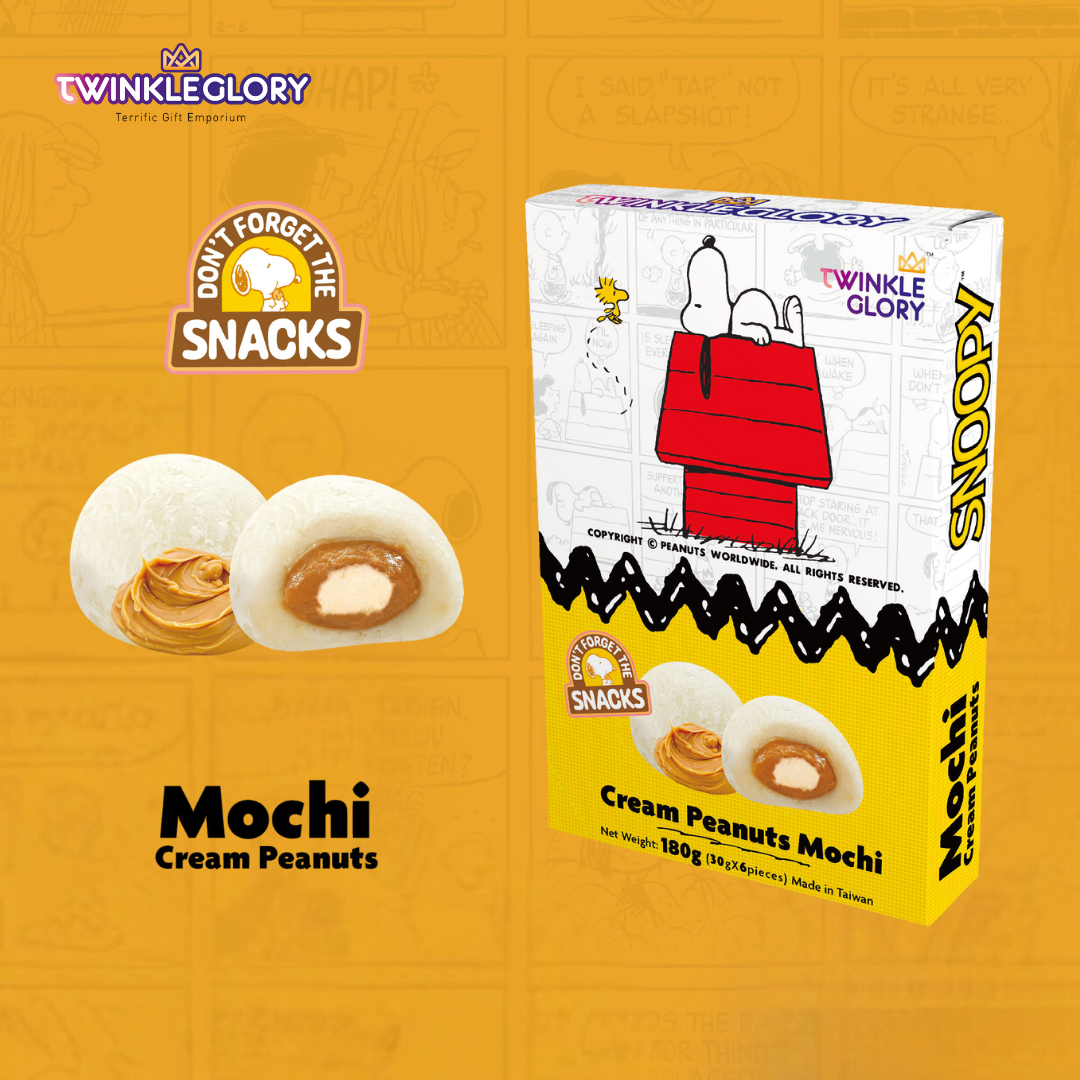 Twinkle Glory Peanuts Snoopy Assorted Mochi