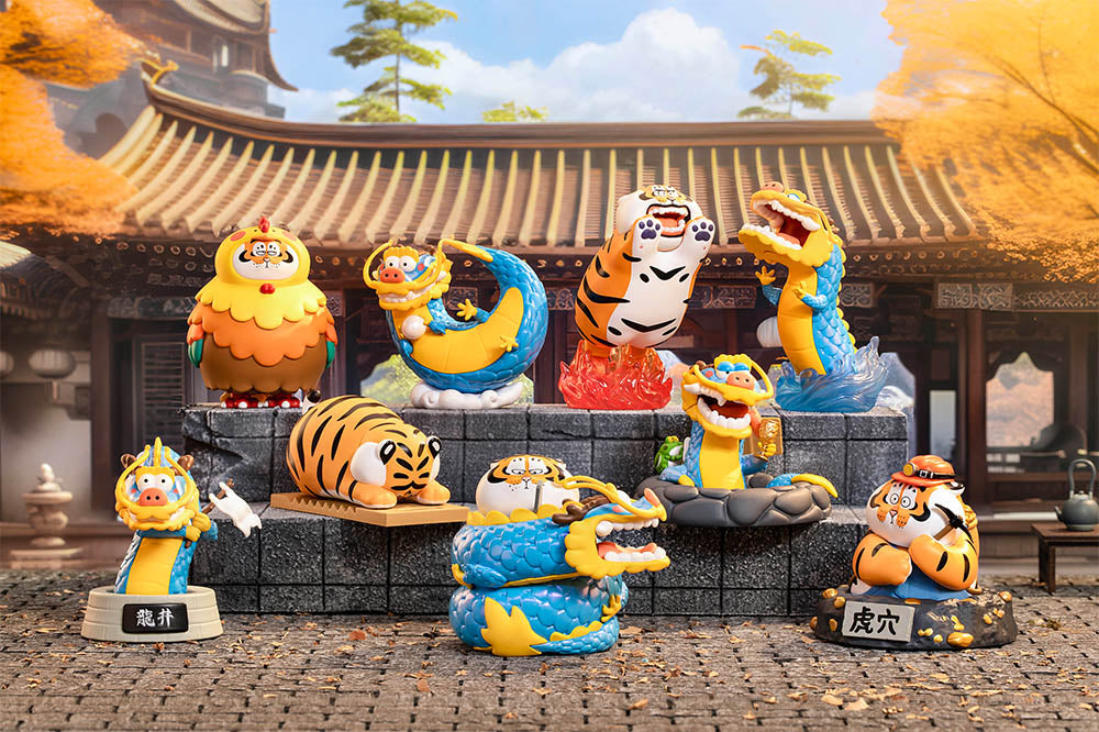 Funism The Fat Tiger and Dragon Series Blind Box