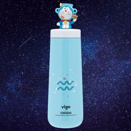 Vigo 12 Zodiac Cartoon Animal Doraemon Thermos Bottle